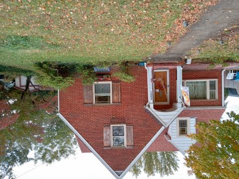 Yard photo for a volunteer request in Roanoke, VA.