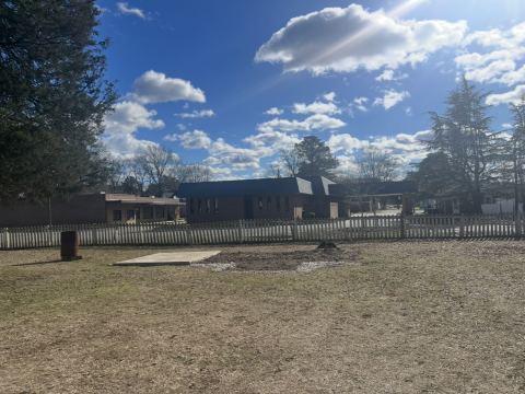 Yard photo for a volunteer request in Boykins, VA.