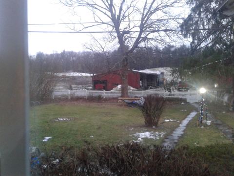 Yard photo for a volunteer request in Nassau, NY.