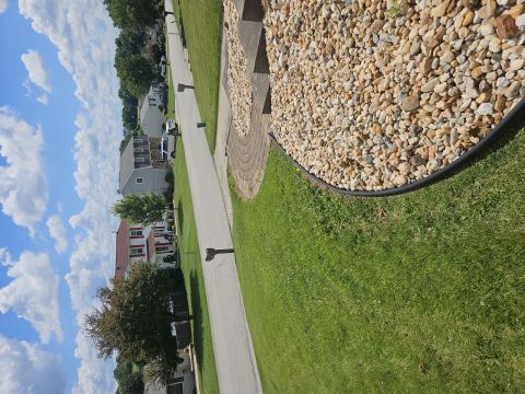 Yard photo for a volunteer request in Irwin, PA.