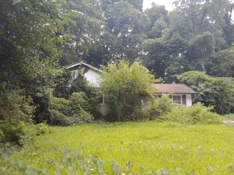 Yard photo for a volunteer request in Decatur, GA.