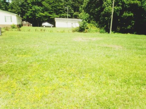 Yard photo for a volunteer request in Tarboro, NC.