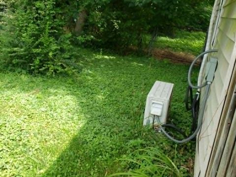 Yard photo for a volunteer request in Rockwood, TN.