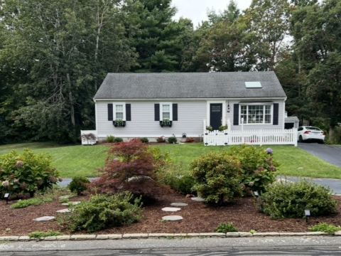 Yard photo for a volunteer request in Sandwich, MA.