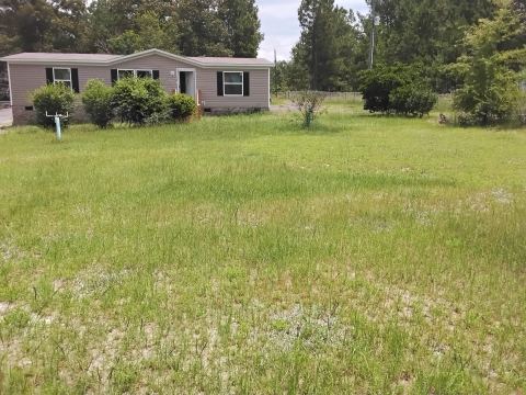 Yard photo for a volunteer request in LUGOFF, SC.