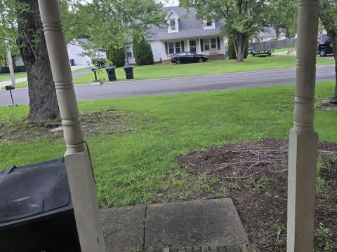 Yard photo for a volunteer request in Murfreesboro, TN.