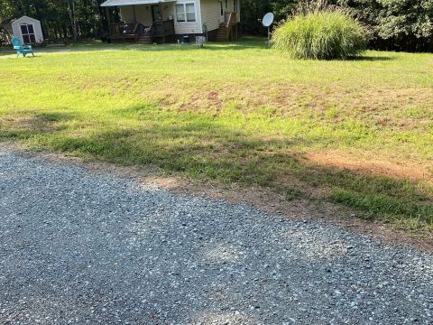 Yard photo for a volunteer request in Gordonsville, VA.