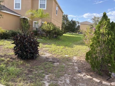 Yard photo for a volunteer request in Wimauma, FL.