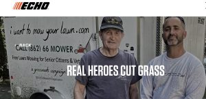 ECHO USA: “Real Heroes Cut Grass”