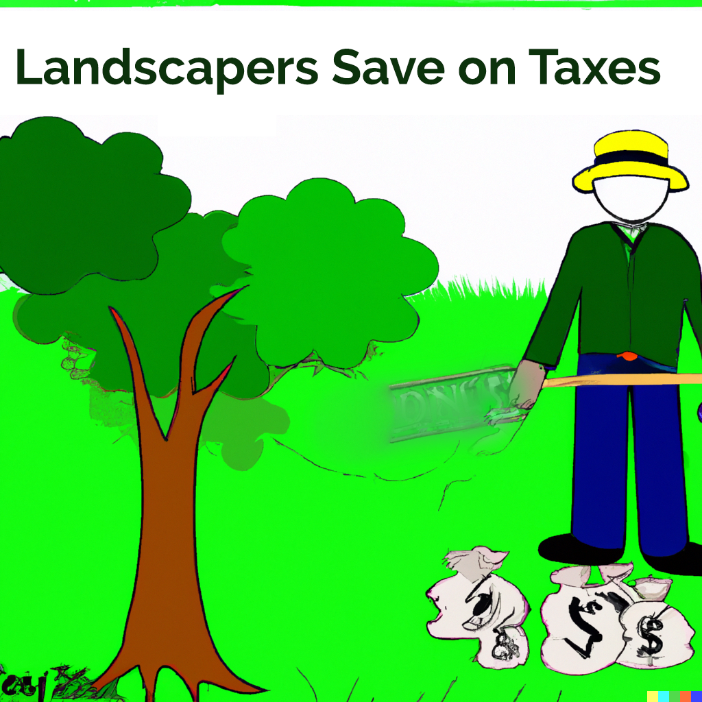 Landscapers Save on Taxes