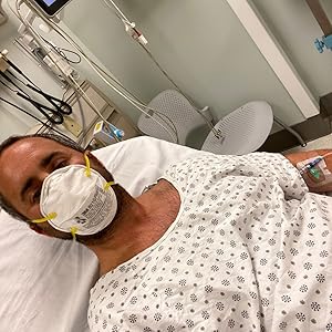 Hospital selfie during panic attack — the moment the body said what the mind wouldn't