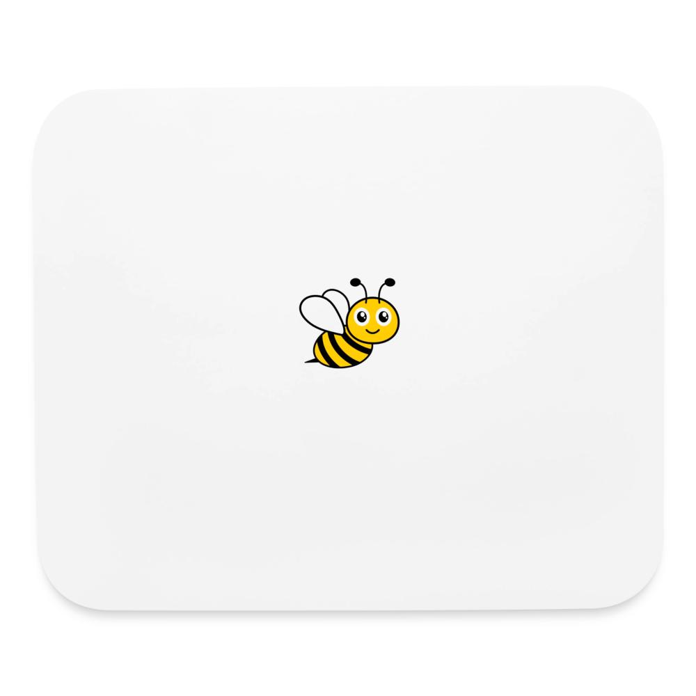 Bee Friendly design printed on a desk mouse pad