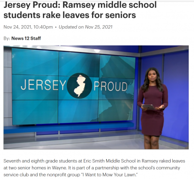 News 12 Jersey Proud - Ramsey Students